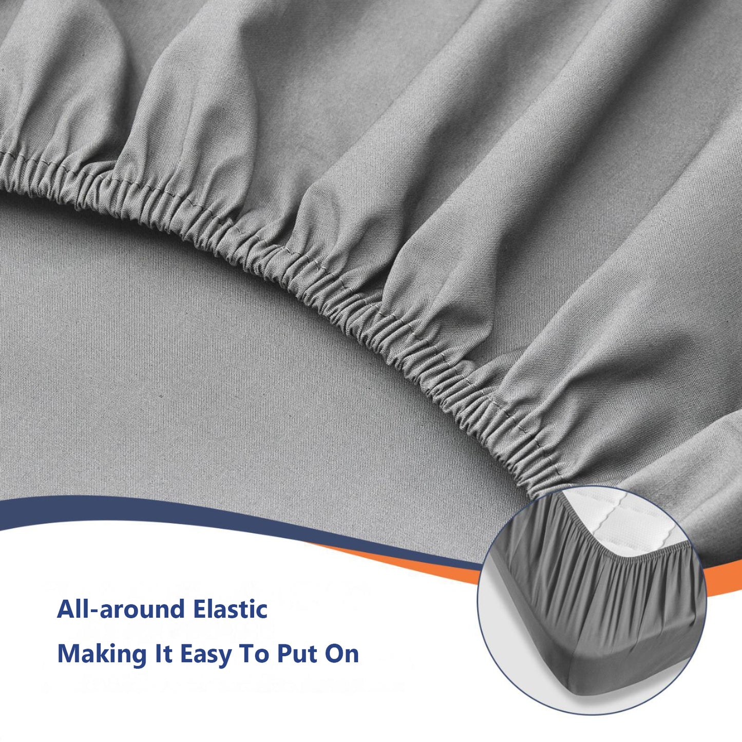Soft and Breathable Fitted Sheet
