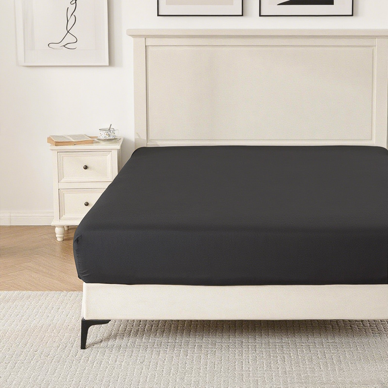 Soft and Breathable Fitted Sheet