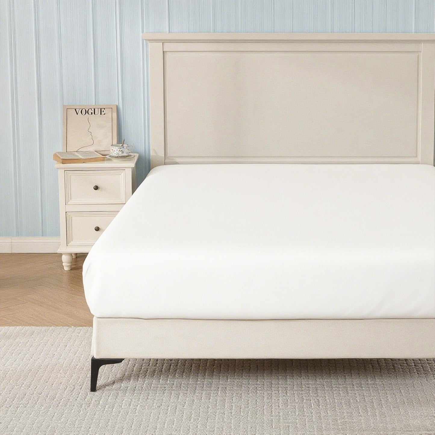 Soft and Breathable Fitted Sheet
